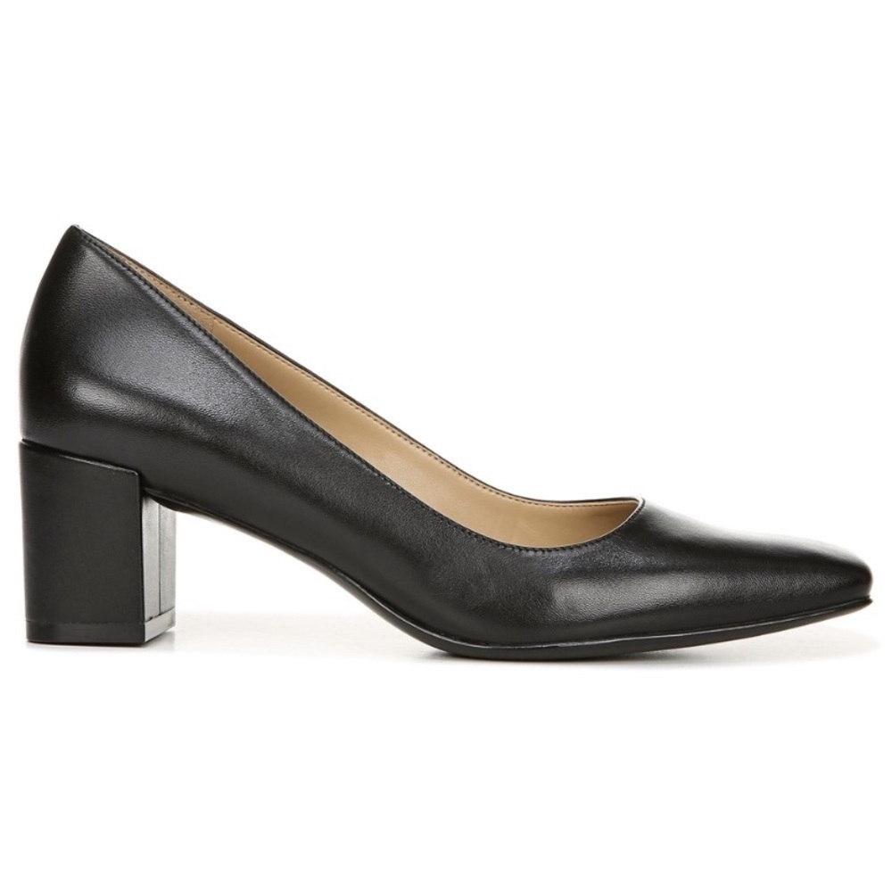 NATURALIZER KARINA Black Leather pump-size 7-Brand new without box - Picture 2 of 12